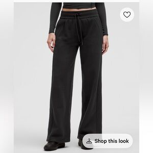 Lululemon Scuba Mid-Rise Sweatpants - Black